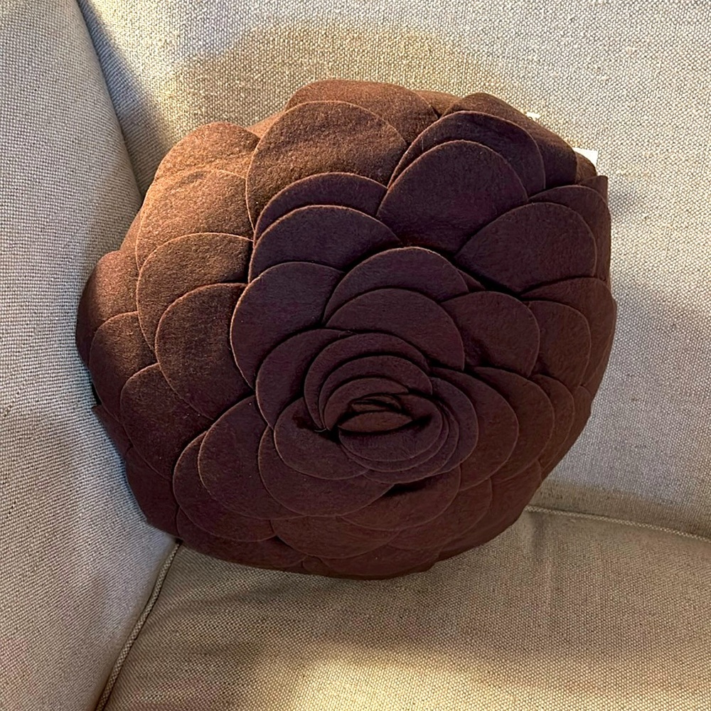 Decorative Pillow  by Dress Your Table the Eva’s Fleurs de Jardin Collection